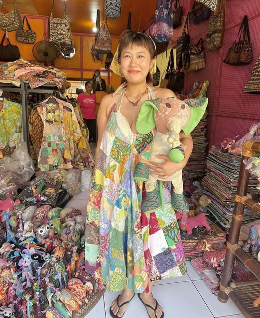 Sky Design patchwork apparel